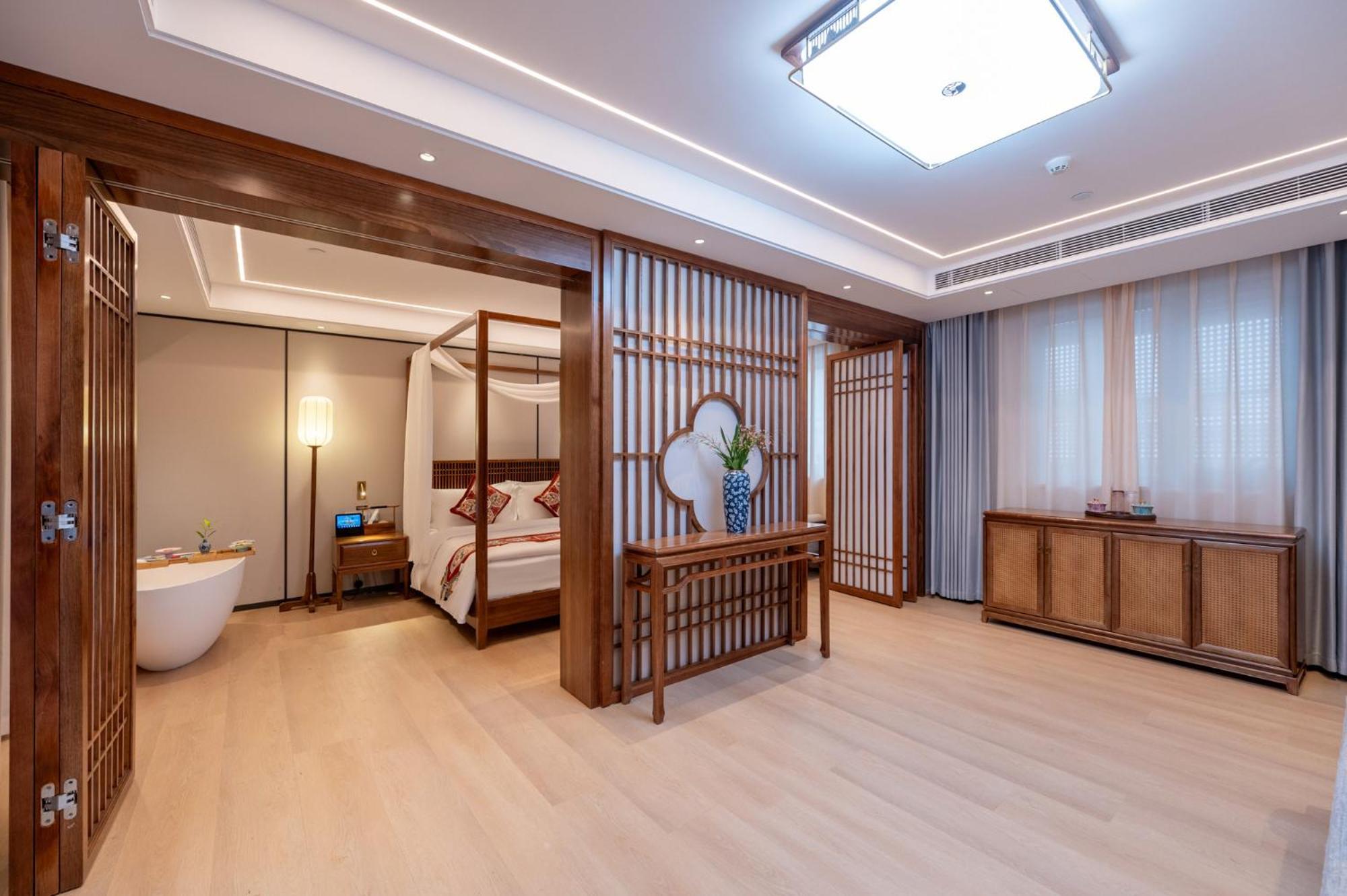 Fuxue Qiuguo Hotel Beijing Nanluoguxiang Siheyuan Branch Exterior foto